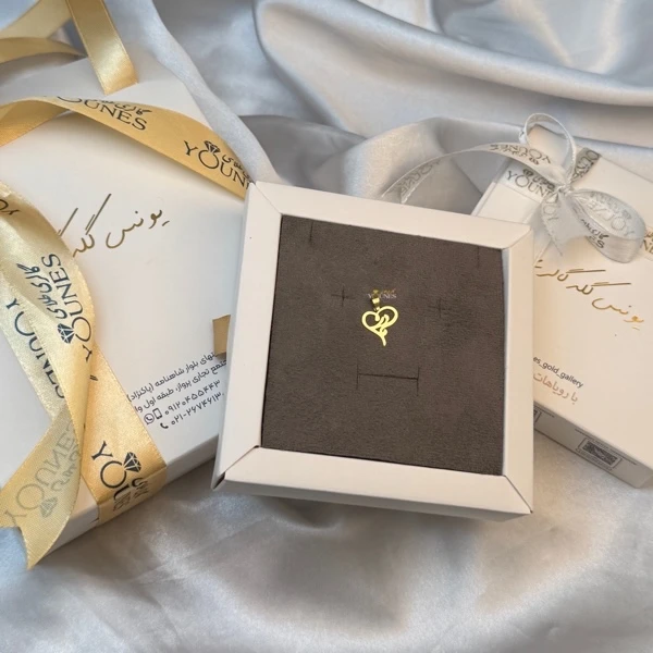 آویز طلا مادر قلب